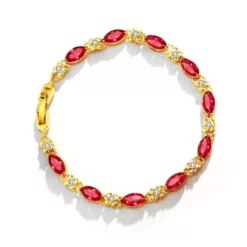 MxGxFam-17-5cm-3cm-New-Green-Red-Zircon-Bracelets-For-Women-Fashion-Jewelry-Pure-Gold-Color-1.webp
