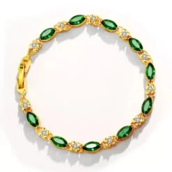 MxGxFam-17-5cm-3cm-New-Green-Red-Zircon-Bracelets-For-Women-Fashion-Jewelry-Pure-Gold-Color-2.webp