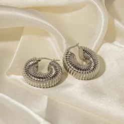 Stainless-Steel-Trendy-Round-Chunky-Hoop-Earrings-Bijoux-Ete-Jewlery-New-Metal-18-K-Plated-Accessories-2.webp