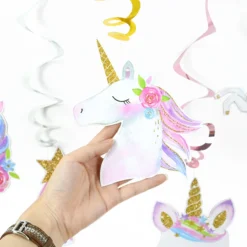 6-10-12pcs-Unicorn-Birthday-Decorations-Spiral-Banner-Jungle-Safari-Animal-Swirl-Pendant-Kids-Birthday-Party-3.webp